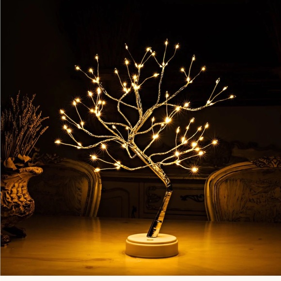 NIB Set of 2 Twinkling Tree Fairy Spirit Light Tree - Picture 5 of 12